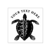 シーパーソナライズされたカメ ラバースタンプ (インプリント)