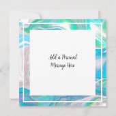 シーパーソナライズされたグラスブルーとグリーン (裏面)