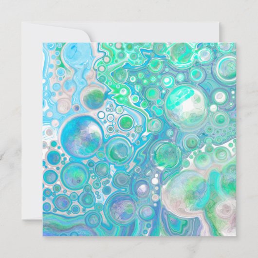 シーパーソナライズされたグラスブルーとグリーン (正面)