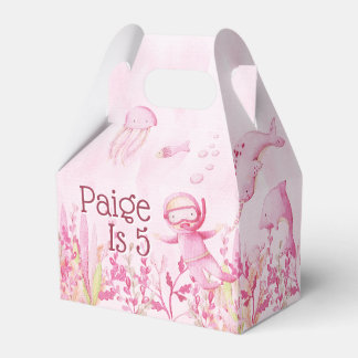 シーパーティー特典ボックスの下🐠カスタムギフトボックス フェイバーボックス