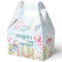 シーパーティー特典ボックスの下🐠カスタムギフトボックス