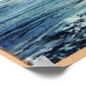 シービューアベニューウォーターフロントビューオブザサーフ ポスター (角)