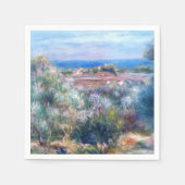 シービューバイオーギュストルノアール スタンダードカクテルナプキン (正面)