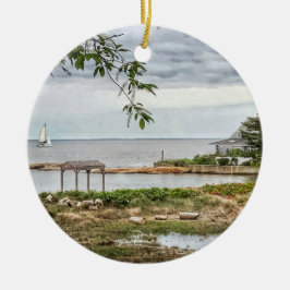 シービュービーチマディソンコネチカットオーナメント セラミックオーナメント