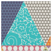 シービュー美しい三角形 ファブリック (クローズアップ)