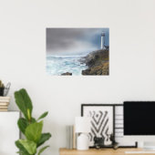 シービュー286ライトハウス ポスター (ホームオフィス)