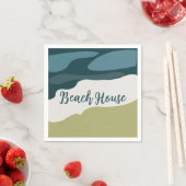 シービーチ誕生日 スタンダードカクテルナプキン (インサイチュ)