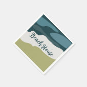 シービーチ誕生日 スタンダードカクテルナプキン (角)