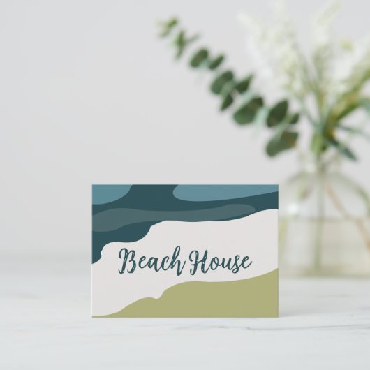 シービーチ 名刺 (スタンド正面)