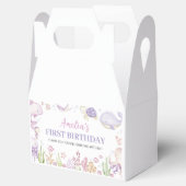 シーピンク海動物子供の誕生日 フェイバーボックス (オープン)