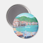 シーファル、シチリアの磁石 マグネット (正面/裏面)