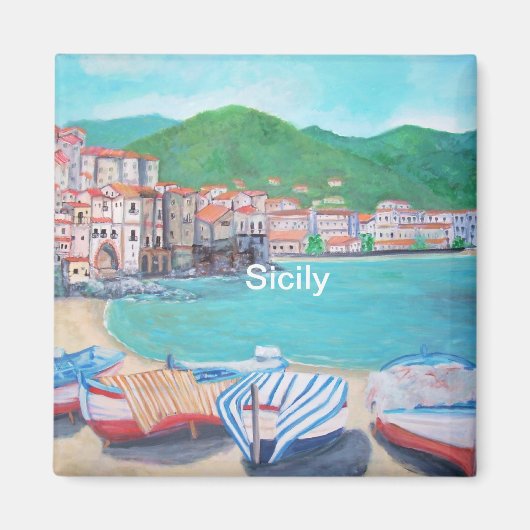 シーファル、シチリアの磁石 マグネット (正面)