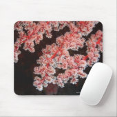 シーファンのクローズアップ水中、北スラウェシ マウスパッド (マウス)