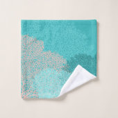 シーファンターコイズ バスタオルセット (ウォッシュタオル)