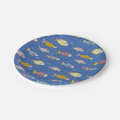 シーフィッシュパーティー ペーパープレート (アングル)