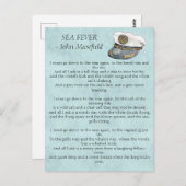 シーフィーバーマセフィールド詩 ポストカード (正面/裏面)