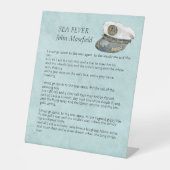 シーフィーバーマセフィールド詩 台座サイン (正面)