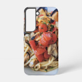 シーフイタリアンィードパスタ三星ケース SAMSUNG GALAXYケース (裏面)