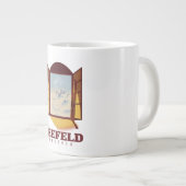 シーフェルドオーストリアスキーのポスター ジャンボコーヒーマグカップ (正面右)