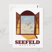 シーフェルドオーストリアスキーのポスター ポストカード (正面/裏面)