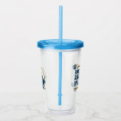 シーフェルド | "これらのプレッツェル"タイポグラフィグラフィック アクリルタンブラー (右)