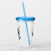 シーフェルド | "これらのプレッツェル"タイポグラフィグラフィック アクリルタンブラー (左)