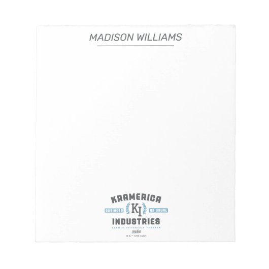 シーフェルド |アメリカ産業 ノートパッド (正面)