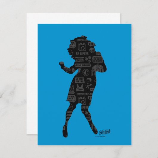 シーフェルド |エレインダンスシルエット ノートカード (正面/裏面)