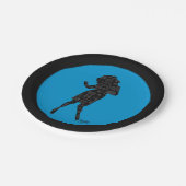 シーフェルド |エレインダンスシルエット ペーパープレート (アングル)