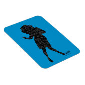 シーフェルド |エレインダンスシルエット マグネット (右側)