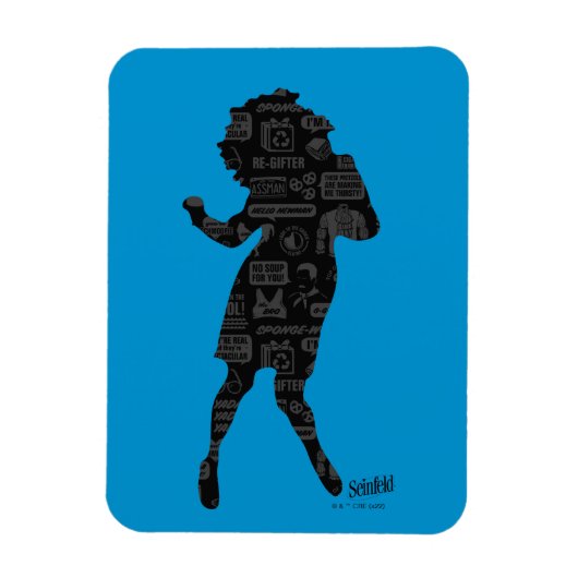 シーフェルド |エレインダンスシルエット マグネット (縦)