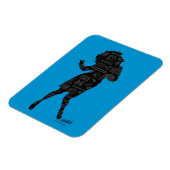 シーフェルド |エレインダンスシルエット マグネット (左側)