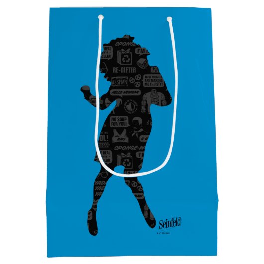 シーフェルド |エレインダンスシルエット ミディアムペーパーバッグ (裏面)