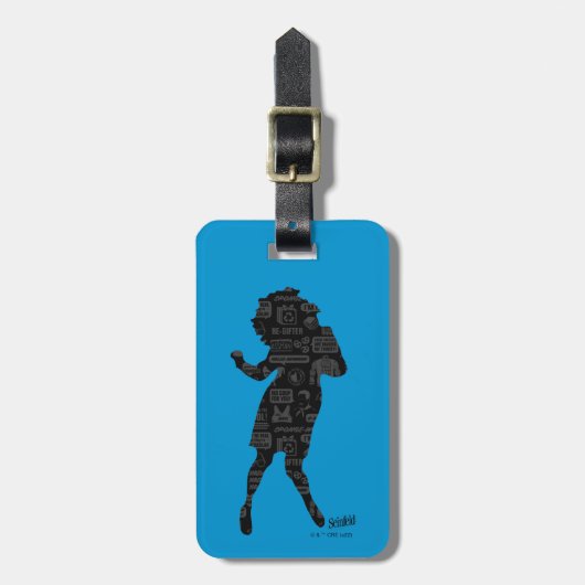 シーフェルド |エレインダンスシルエット ラゲッジタグ (正面縦)