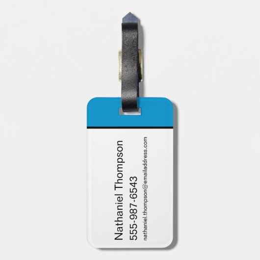 シーフェルド |エレインダンスシルエット ラゲッジタグ (裏面縦)