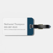 シーフェルド |クラマー&ニューマンのリサイクル株式会社 ラゲッジタグ (裏面横)