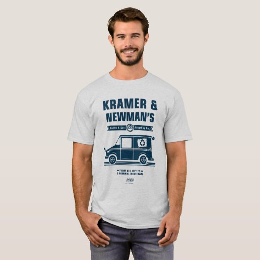 シーフェルド |クラマー&ニューマンのリサイクル株式会社 Tシャツ (正面フル)