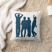 シーフェルド |シルエットグラフィックのグループ化 クッション (ブランケット)