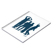 シーフェルド |シルエットグラフィックのグループ化 ノートブック (左側)