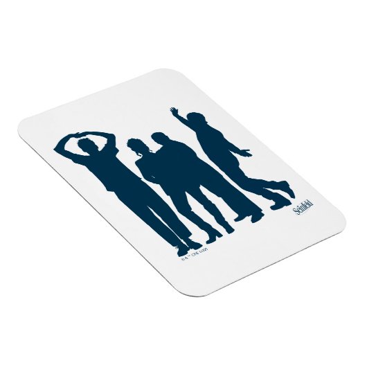 シーフェルド |シルエットグラフィックのグループ化 マグネット (右側)