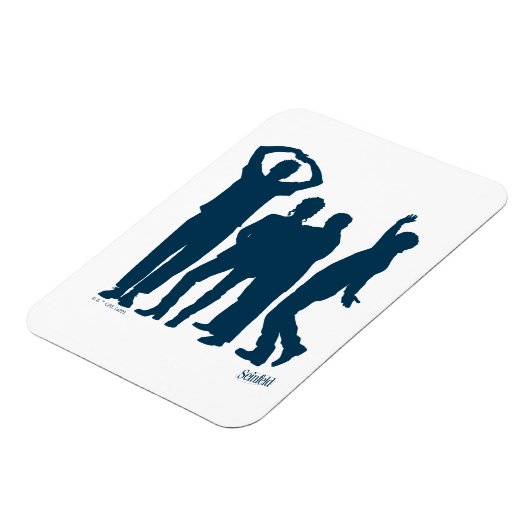 シーフェルド |シルエットグラフィックのグループ化 マグネット (左側)