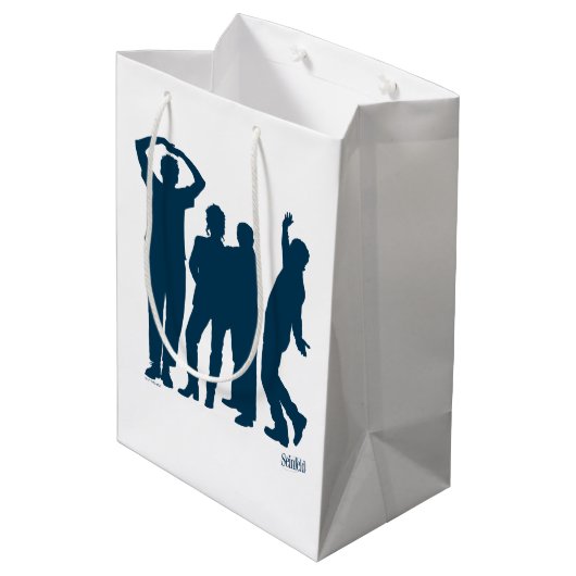 シーフェルド |シルエットグラフィックのグループ化 ミディアムペーパーバッグ (裏面アングル)