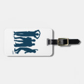 シーフェルド |シルエットグラフィックのグループ化 ラゲッジタグ (正面横)