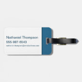 シーフェルド |シルエットグラフィックのグループ化 ラゲッジタグ (裏面横)