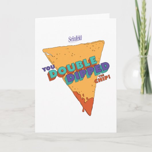 シーフェルド |チップをダブルディップ カード (正面)