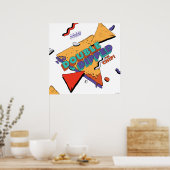 シーフェルド |チップをダブルディップ ポスター (キッチン)