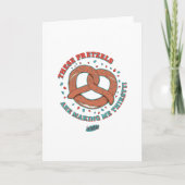 シーフェルド |プレッツェルが喉の渇きを癒してくれる カード (正面)