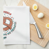 シーフェルド |プレッツェルが喉の渇きを癒してくれる キッチンタオル (四つ折り)