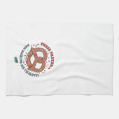 シーフェルド |プレッツェルが喉の渇きを癒してくれる キッチンタオル (横)