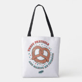 シーフェルド |プレッツェルが喉の渇きを癒してくれる トートバッグ (裏面)